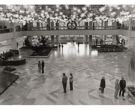 [*] Christel, Detlef -- Palast der Republik, Berlin. 1980s. Vintage ferrotyped gelatin silver print. 29 x 39 cm. Photographer