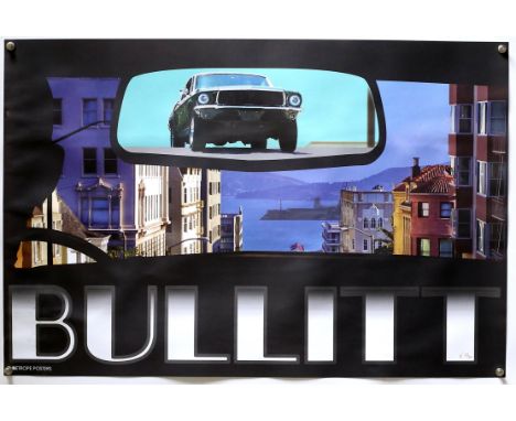 Bullitt (2014) Zoetrope Galleries limited edition art print, initialled by the artist Henry Villegas & numbered 112/300, flat