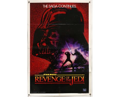 Vintage Movie Poster Star Wars: 'Revenge of the Jedi', 1982 Starring Mark  Hamill, Harrison Ford and Carrie Fisher-1 - Rare Collectibles TV