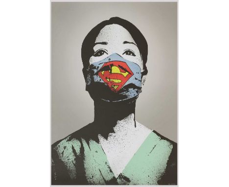 *FAKE (Dutch, b.1980) Super Nurse archival print in colours, 2020, in collaboration with Amplifier.org 61 x 45.5cm, unframed 