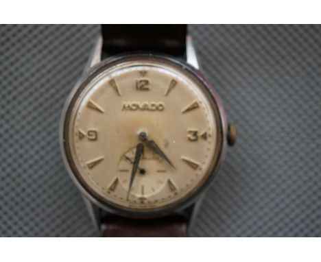 Movado Vintage Automatic Wristwatch (Currently Ticking)