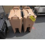 Lot (2) Cambro Hot Beverage Dispensers