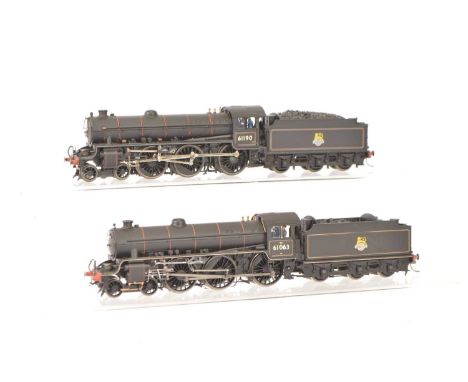 Hornby and Bachmann 00 Gauge modified/renumbered BR black Thompson Class B1 Locomotives and Tenders (2),  Hornby 61063 and Ba