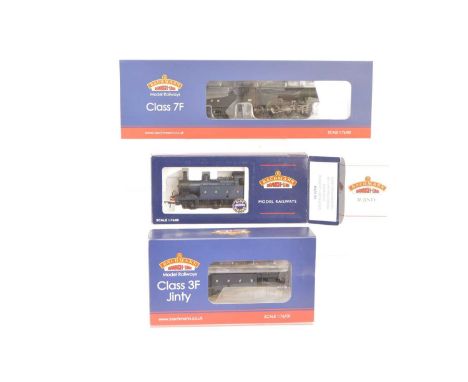 Bachmann OO Gauge Somerset and Dorset Joint Railway Steam Locomotives, all boxed, 31-014 Class 7F No 89 locomotive with tende