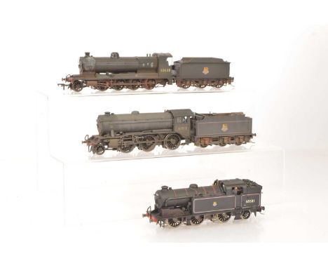 Kitbuilt and Bachmann modified 00 Gauge BR black Locomotives (3), Kitbuilt N Class 69581 0-6-2T chassis with renumbered Hornb