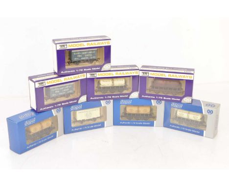 Dapol Wessex Wagons and Other Special Edition  OO Gauge Wagons (8) all boxed with certificates, Wessex wagons examples, Expre