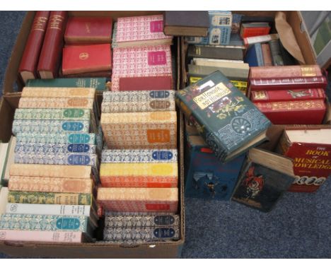VINTAGE &amp; LATER BOOKS (3 boxes) - to include The Living Races of Mankind Volumes I &amp; 2