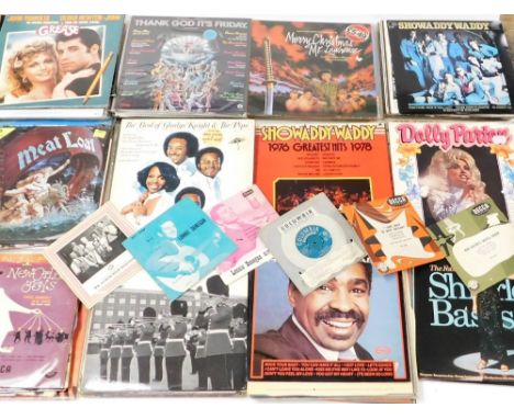 LPs, including Elvis Presley, Tommy Steele, Bill Haley and His Comets, 70's and 80's music, musicals, easy listening, etc. (a