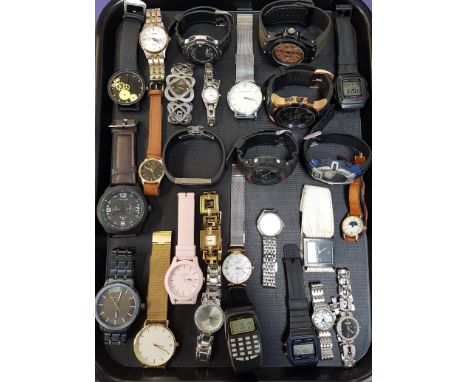 SELECTION OF LADIES AND GENTLEMEN'S WRISTWATCHESincluding Larsson & Jennings, Casio, Hugo Boss, Rosendahl, Armani Exchange, G