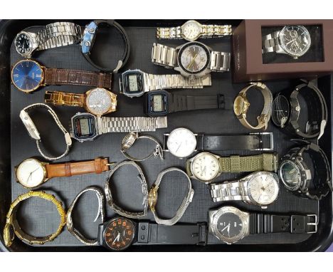 SELECTION OF LADIES AND GENTLEMEN'S WRISTWATCHESincluding Sekonda, Diesel, Casio, Storm, Lorus, Timex, Paulin, Skagen, Hugo B