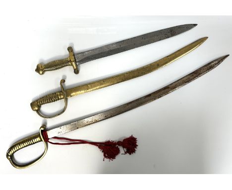 MILITARIA: A French 19th century Briquet or Glaive Short Sword, 1831 pattern, probably Napoleon III Crimean period,   “Glaive