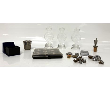 A&nbsp; collection of HMP service buttons and ephemera, to include, prison buttons, tie tacks&nbsp; awards, lighter, HMP Belf