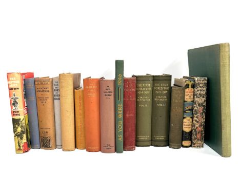 MILITARIA: Books, to include "Sport in War" illustrated by Lionel Edwards, "Revolt in the Desert" T.E. Lawrence, "The Gay Gor