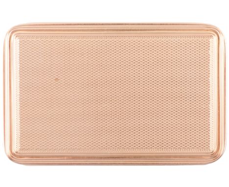 George III 18ct gold snuff box, John Moore, 1798, oblong shape, engine-turned decoration with reeded outlines, 93grms, 7.5cm.