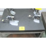 APPROX. 3'L X 2'W X 4"H GRANITE SURFACE TABLE