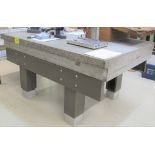 APPROX. 6'L X 4'W X 8"H GRANITE SURFACE PLATE/TABLE