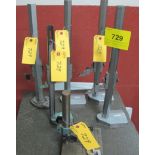 LOT OF (6) MOORE & WRIGHT HEIGHT STANDS/GAUGES UP TO 18"
