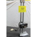 MITUTOYO 0-12" 192-605 DIGITAL HEIGHT GAUGE W/ TH DIAL INDICATOR