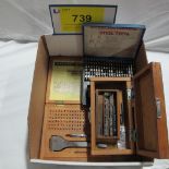 LOT OF (3) STEEL TYPE MARKING SETS