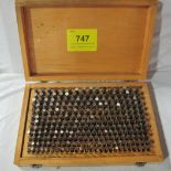 M2 PIN GAUGE SET, .251-.500