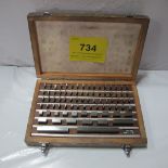 FOWLER BLOCK GAUGE SET, .100-4.0"