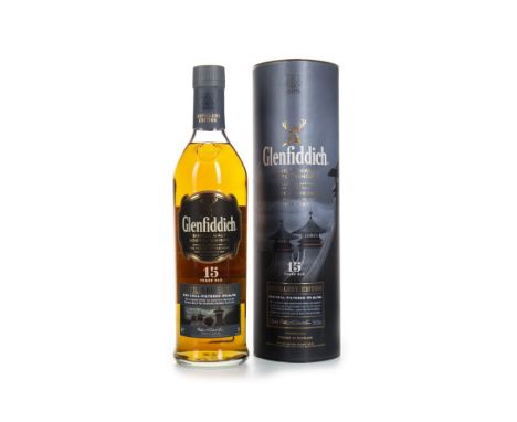 GLENFIDDICH DISTILLERY EDITION 15 YEARS OLD Single Malt Scotch Whisky 70cl, 51% volume, in tube.