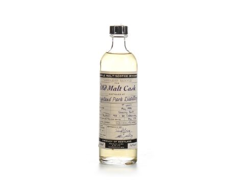 HIGHLAND PARK 1984 OLD MALT CASK AGED 17 YEARS 20CL Single Malt Scotch Whisky Distilled May 1984, matured in sherry butt DL R