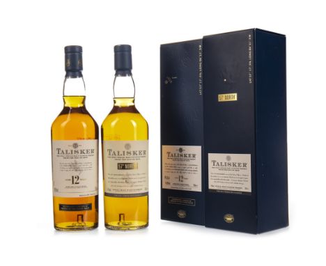 TALISKER FRIENDS OF THE CLASSIC MALTS 12 YEARS OLD Single Malt Scotch Whisky Bottled in 2007 celebrating a decade of Friends 