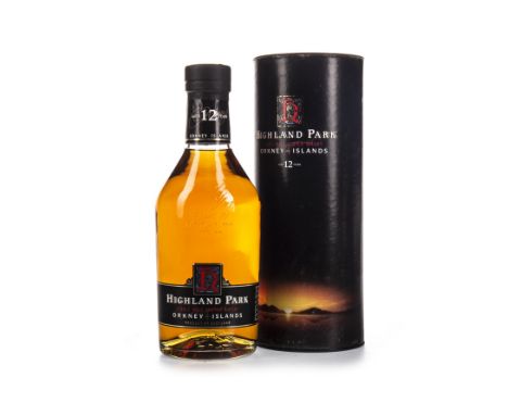 HIGHLAND PARK AGED 12 YEARS Single Malt Scotch Whisky 70cl, 40% volume, in tube.