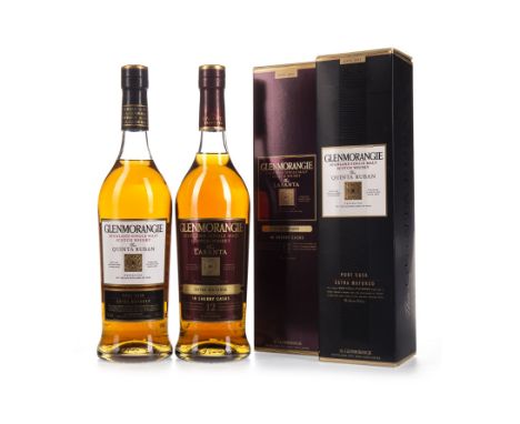 GLENMORANGIE LASANTA 12 YEARS OLD Single Malt Scotch Whisky Finished in sherry casks. 70cl, 46% volume, in carton. GLENMORANG