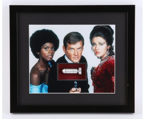 James Bond Live & Let Die (1973) - A replica CO2 Bullet based on the hero prop from the Film. Limited Edition by Reel Art, pr
