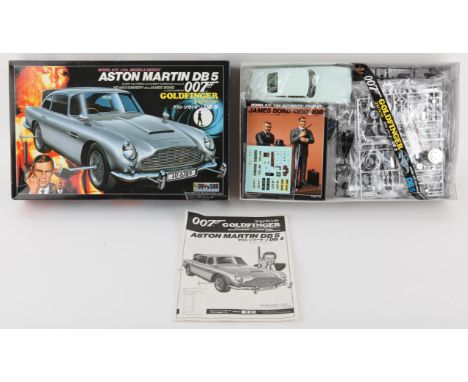 James Bond 007 Doyusha Aston Martin DB5 Model Kit from Goldfinger - highly detailed and rare 1:24 scale example, manufactured