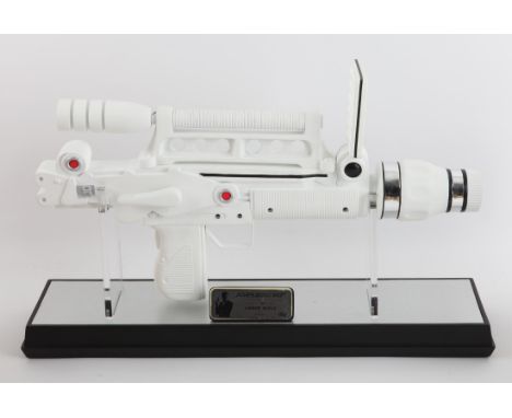 James Bond Moonraker laser rifle prop replica made by Factory Entertainment 1:1 scale limited edition 001/500 to celebrate 50