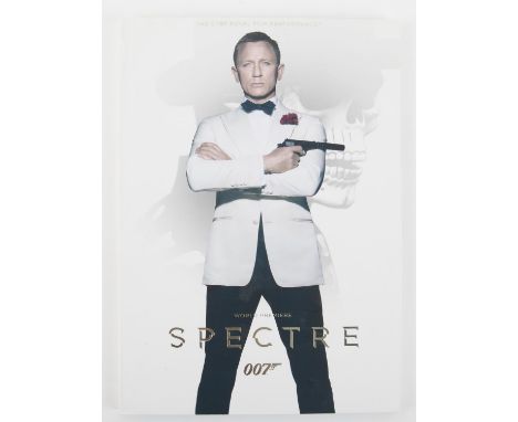 James Bond Spectre (2015) World Premiere Souvenir brochure, limited numbered, 11.5 x 8.5 inches and a boxed Spectre ring, Siz