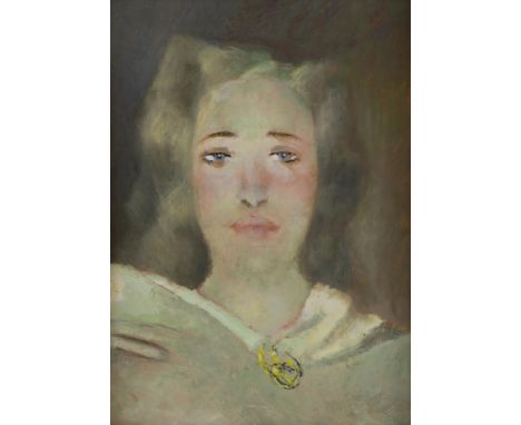Rodolphe Théophile BOSSHARD (1889 -1960), "Catherine", huile sur pavatex, ns. 34x47 cm Référence:Madeleine Bariatinsky, Catal