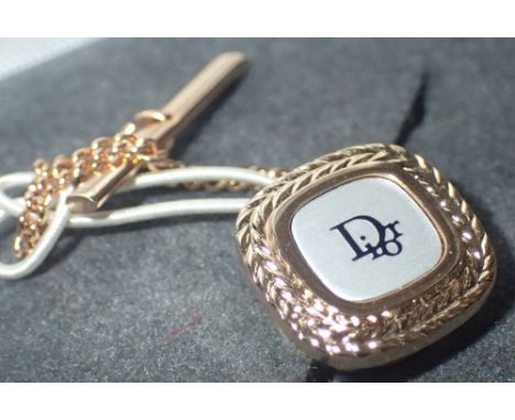 Boxed Christian Dior tie pin CONDITION REPORT: Box and pin in very good condition.