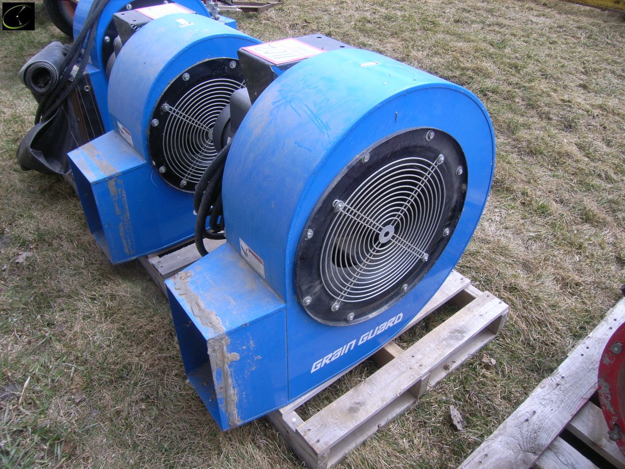 Grain Guard aeration fan 7HP, 1phase, 230V