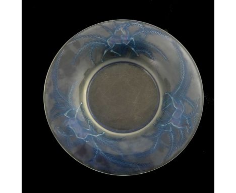 Rene Lalique, a Gazelles glass bowl, model 390, designed circa 1925, frosted and polished, relief moulded mark R Lalique, 29.