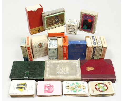 A COLLECTION OF VARIOUS PLAYING CARDS.