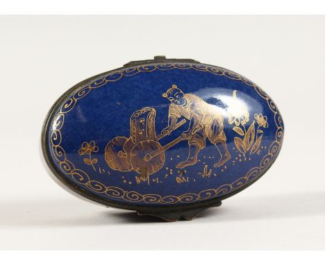 A SAMSON OF PARIS PORCELAIN SNUFF BOX.