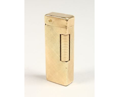 A 14CT GOLD DUNHILL LIGHTER 2.5ins long