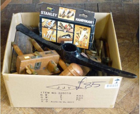 Box of tools, planes etc Unfortunately we are unable to do condition reports and extra images for our Interiors Sale