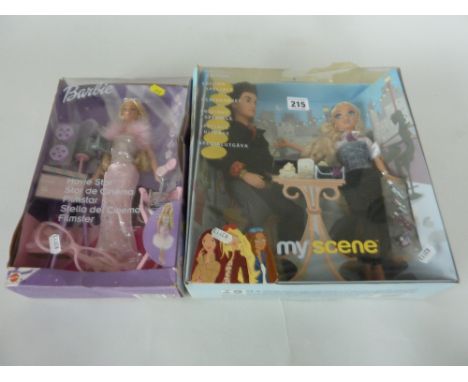 TWO BOXED MODERN MATTEL BARBIE DOLL SETS, Movie Star, No.56976 and My Scene, Night on the Town, No.B6708, both sets appear co