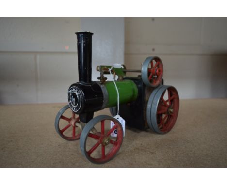 AN UNBOXED MAMOD LIVE STEAM TRACTION ENGINE, No.TE1, not tested, missing several items, no accessories