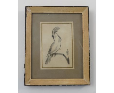 Kwok Ta Wei, print, The Cockatoo, 5ins x 3.5ins