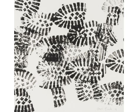 δ Gavin Turk (b.1967)Boot printMonoprint, 2009, signed and dated in pencil, from an edition of 200, printed and published by 