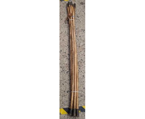 8 CANE DRAIN RODS - NO TOOLS