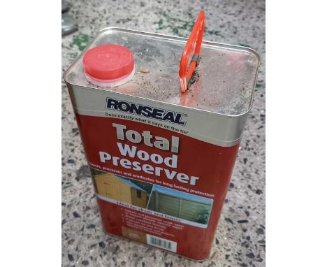 RONSEAL LIGHT BROWN WOOD PRESERVE 5L