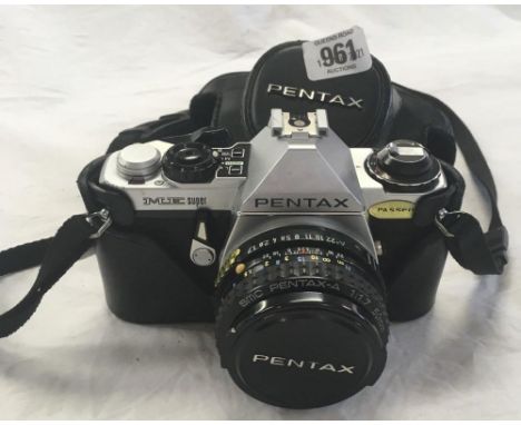 PENTAX ME SUPER CAMERA WITH 50mm LENSE
