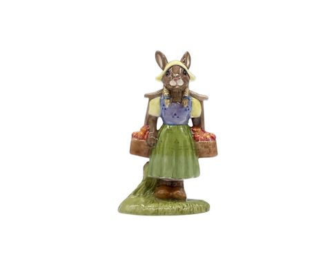 A hand made and hand decorated, special colorway edition of 200, features a glossy porcelain bunny fashioned in traditional D